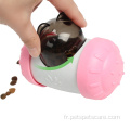 Distributeur interactif de chien de jouet de voiture d'équilibre de gobelet d'animal familier